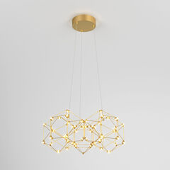 Подвесной светодиодный светильник Uma 90169/5 медь