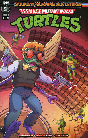 Teenage Mutant Ninja Turtles Saturday Morning Adventures #5 (Cover B)