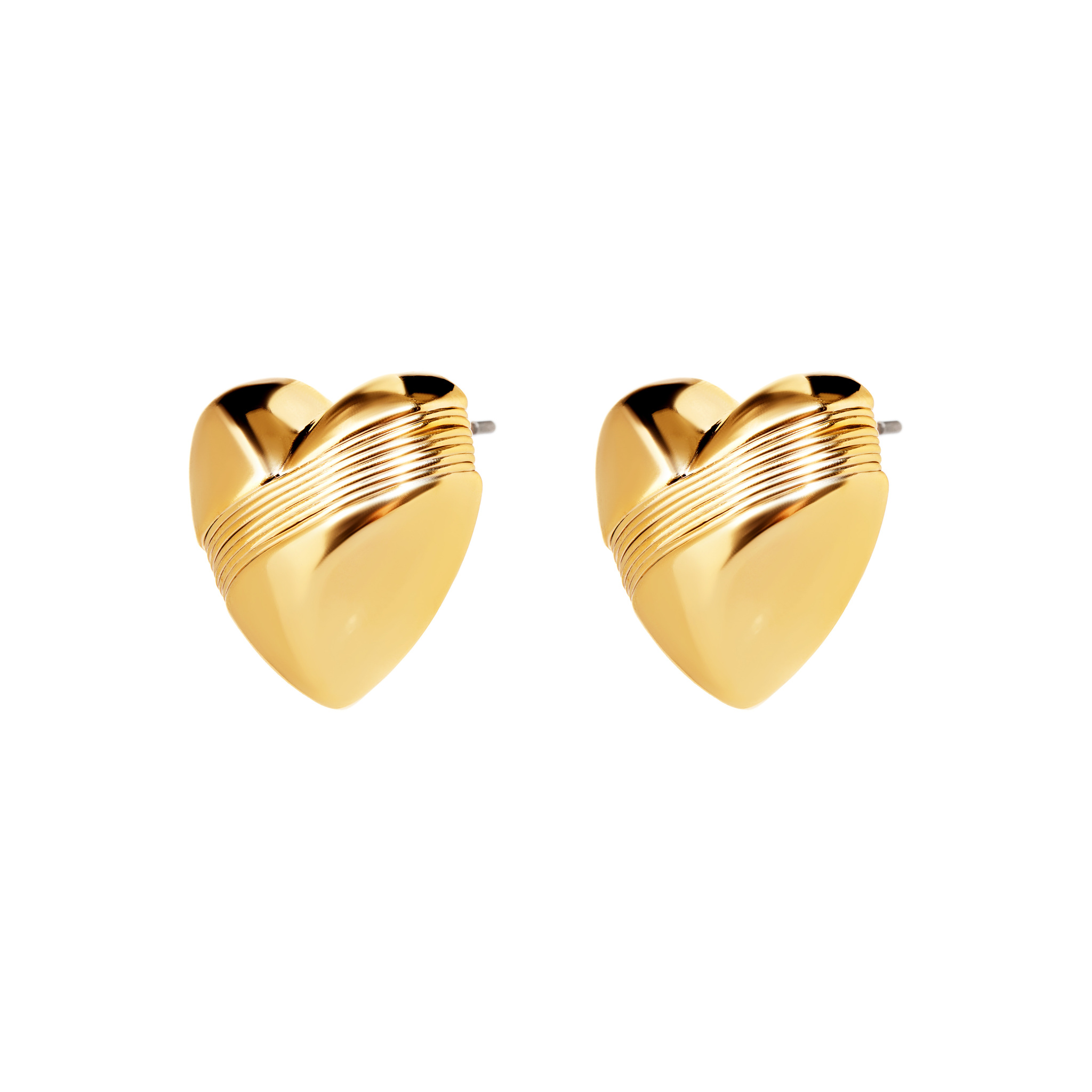 

Серьги Minimal Heart Earrings – Gold