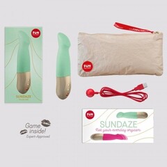Пульсатор-вибратор SUNDAZE от Fun Factory (фисташковый)