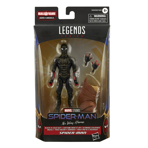 Фигурка Marvel Legends Series: Spider-Man - Black/Gold Suit (Человек-Паук)
