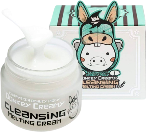 Elizavecca  Donkey Creamy Cleansing Melting Cream Масло - крем для снятия макияжа