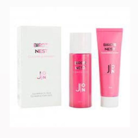 [J:ON] BIRD'S NEST CLEANSING MINI SET Набор миниатюр для очищения кожи лица ЛАСТОЧКИНО ГНЕЗДО, 30 мл / 50 мл