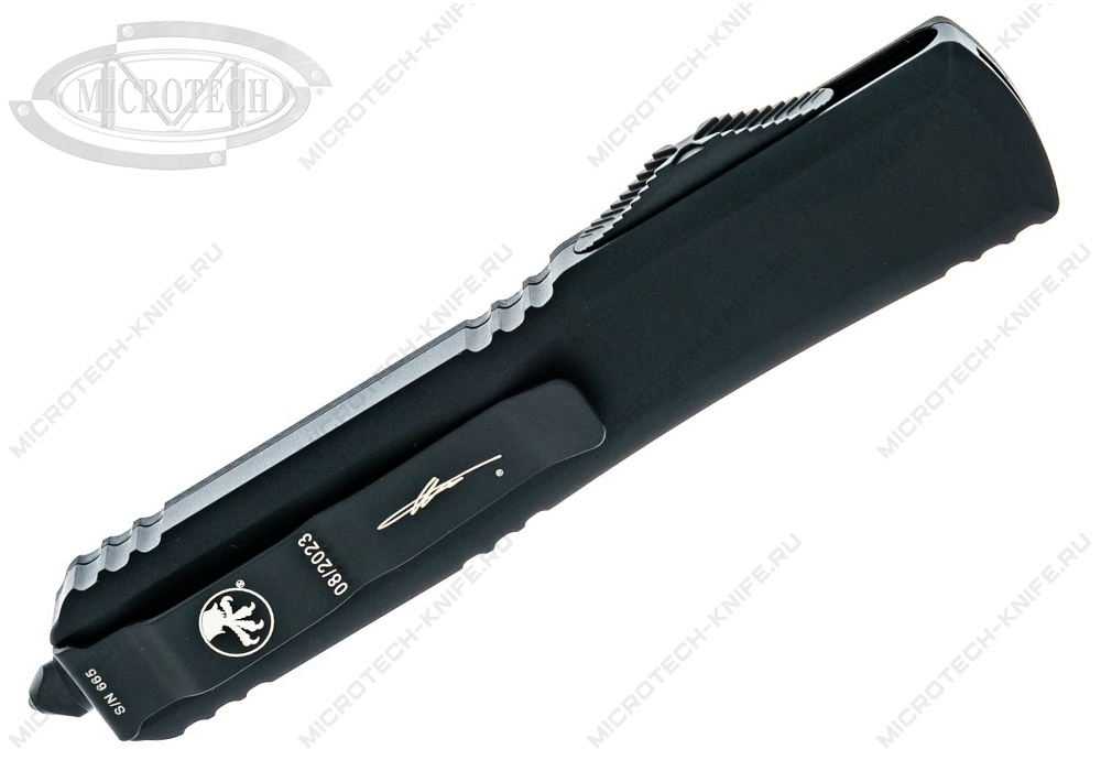 Нож Microtech Ultratech Frag Tanto G10 123-1TFRGTBKS - фотография 