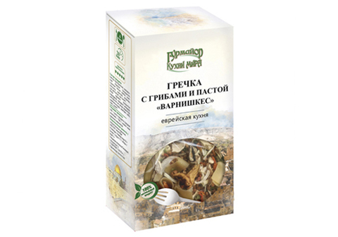 Гречка с грибами и пастой Варнишкес, 210г