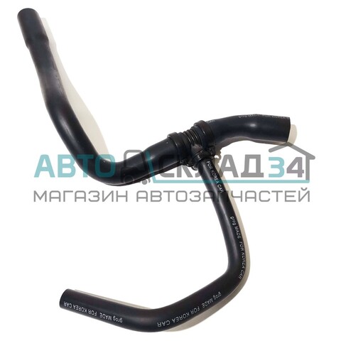 ПАТРУБОК РАДИАТОРА НИЖНИЙ LOGAN, LARGUS (с тройником) GROG