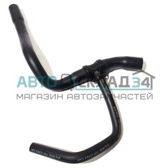 ПАТРУБОК РАДИАТОРА НИЖНИЙ LOGAN, LARGUS (с тройником) GROG