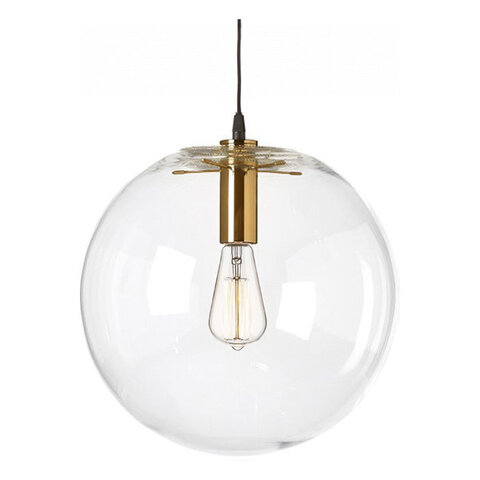 Светильник Glass Ball Ceiling Gold D40