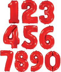 ЦИФРА, КРАСНЫЙ, В АССОРТИМЕНТЕ