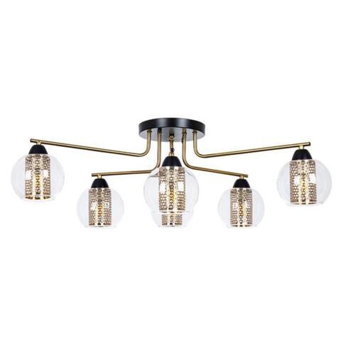 Cветильник потолочный Arte Lamp Manchester A7045PL-6BK