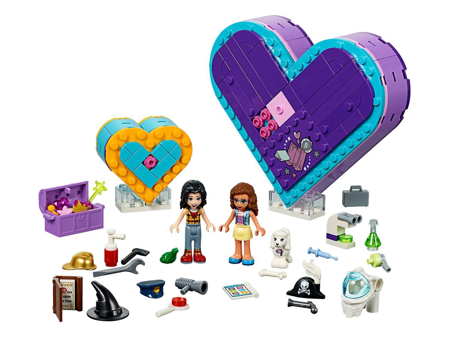 Конструктор LEGO Friends 41359 Коробка в форме сердца - набор дружбы купить  в Москве | Доставка по России.