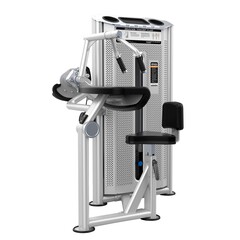 Трицепс-машина сидя. Прямая парта (Seated Tricep - Flat) DHZ U-2027. Стек 110 кг