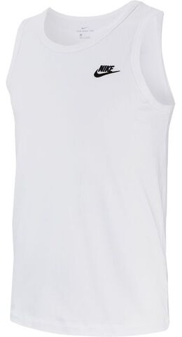 Теннисная футболка Nike Sportswear Club Tank M - white/black