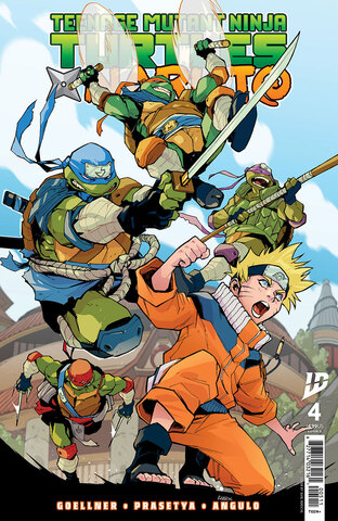 Teenage Mutant Ninja Turtles x Naruto #4 (Cover D)