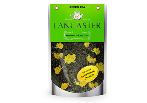 Чай "LANCASTER" зелёный Китайский крупнолистовой, 100г