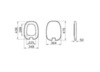 Vitra 126-083-009 Plural сиденье микролифт, Матовый Черный