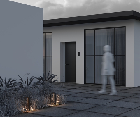 Ландшафтный светодиодный светильник Maytoni Luft O466FL-L12B3K