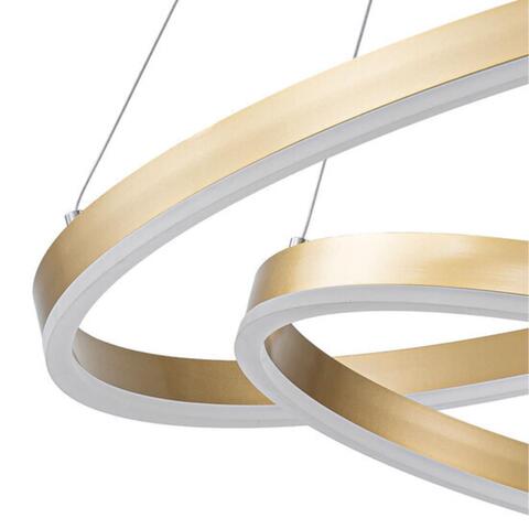 Подвесная светодиодная люстра Arte Lamp SIREN A2548SP-75GO