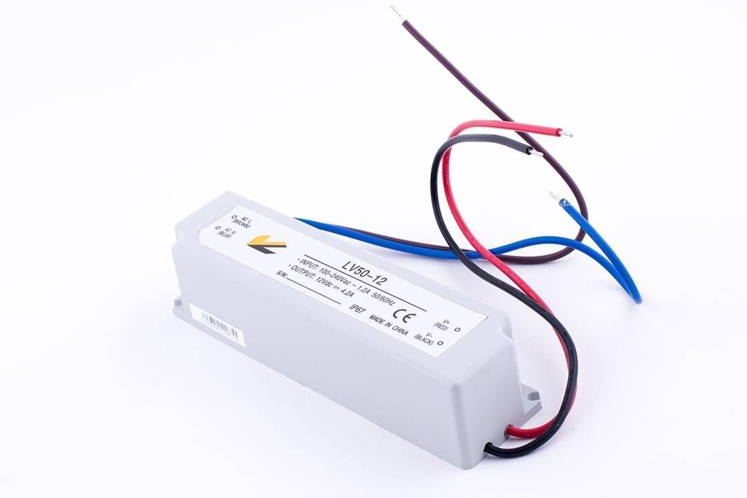 Блок питания SWG 12V 50W IP67 4A LV-50-12 000101