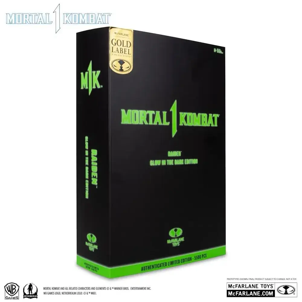 Фигурка Рейден Мортал Комбат Gold Label