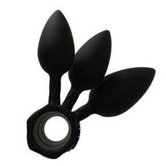 Анальные втулки Bathmate Anal Training Plugs, набор 3 шт