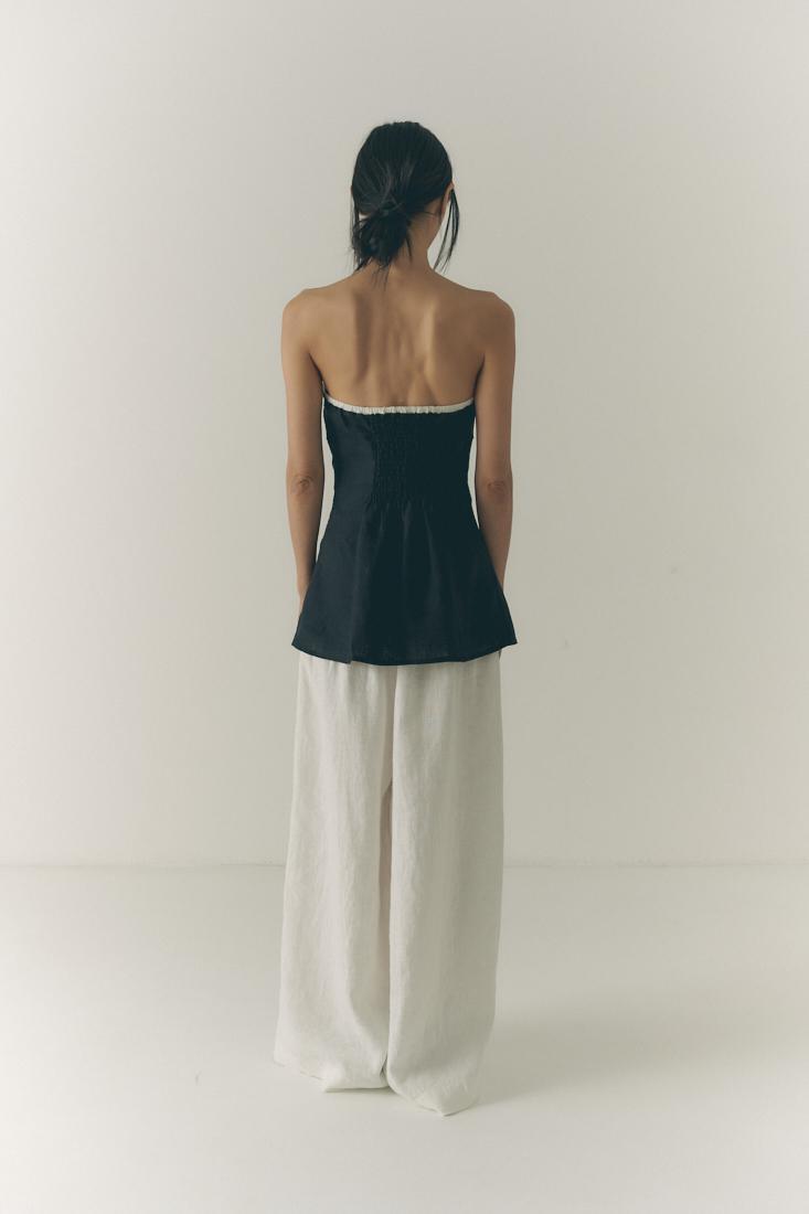 Топ Баска, черный