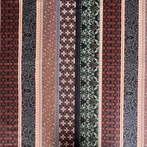 В ПУТИ, КАЙМА В СТИЛЕ МОРРИСА #2 - 100% хлопок