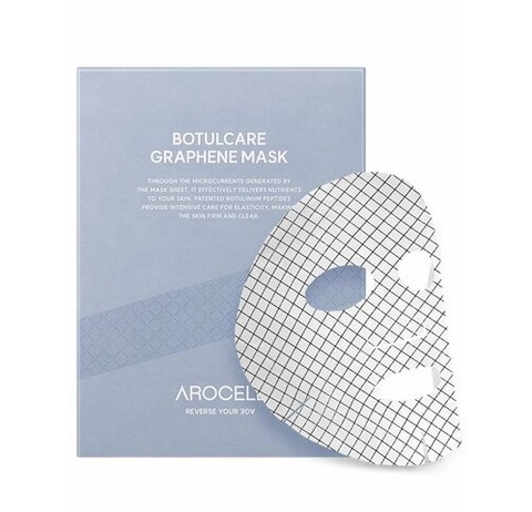 Arocell Botulcare Graphene Mask, Графеновая маска «эффект микротоков» с ботулиническим пептидом и коллагеном, 25 гр