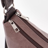 Сумка Саломея 1126 македония какао + шоколад