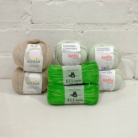 GARAGE SALE - Набор пряжи лето #107