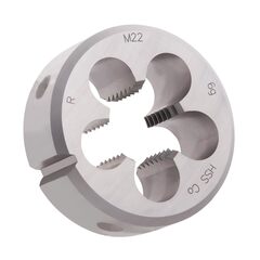 Плашка М22х2,5 DINEN22568 HSSE 6g 55х22мм Ruko 237220E