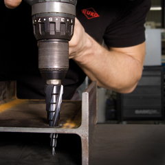 Сверло ступенчатое  UltimateCUT 6-12мм (Ступень 10мм, 4 зуба) HSS-G RUnaTEC 7ступ. Ruko 101082P