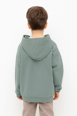 джемпер  для мальчика  КР 302680/полынь