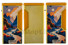 Зажигалки Турбо jet пламя металл Кнопка на бок поверх Горы (AY-018)  (40шт*25бл)