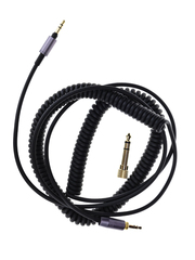 Витой провод для наушников 3.5 на 3.5 (переходник на 6.3)