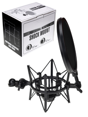 Паук для микрофона с поп-фильтром YL-101 (внутренняя резьба)