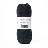 Пряжа YarnArt Intense Linen 4135 черный