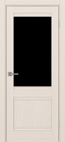 Турин_502U.21.30 ЭКО-шпон Ясень перламутровый-LACчерный/Щит МДФ