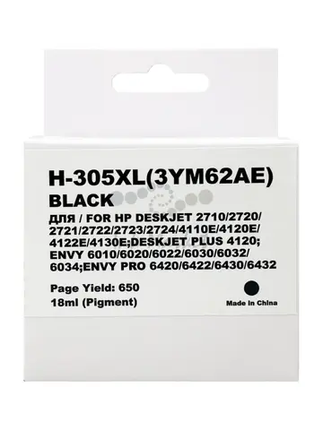 Картридж Myink 305XL 3YM62AE для HP DJ 2320/2710/2720 Black (18ml)
