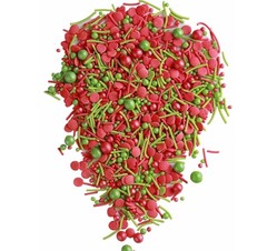 Микс с мягкими шариками Новогодний (№1005) 100 гр.