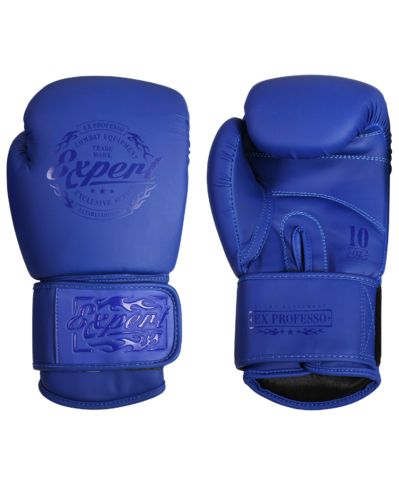 Перчатки боксерские Fight Expert синие