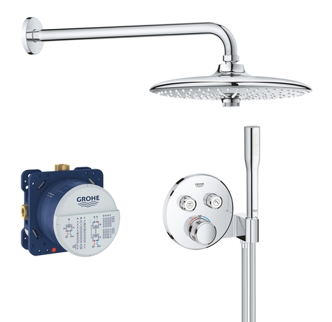 Набор для комплектации душа, GROHE Grohtherm SmartControl, хром, (34744000)