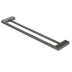 Cezares SLIDER-THD-60-GM SLIDER-THD-60-GM Полотенцедержатель двойной 60 см, исполнение оружейная сталь фото