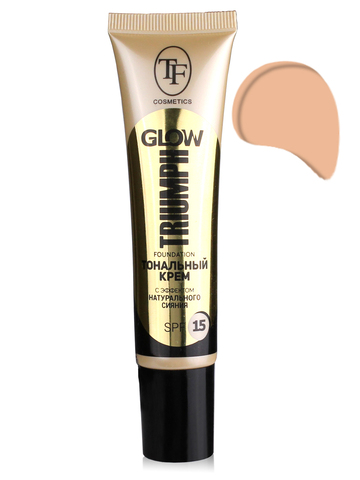 TF Крем тональный GLOW TRIUMPH FOUNDATION 206 беж песок CTW22