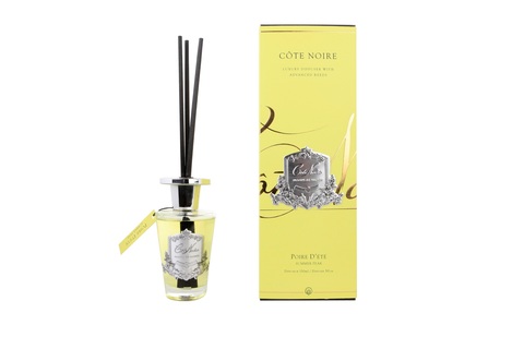 Диффузор с серебряным декором Cote Noire Poire D'Ete