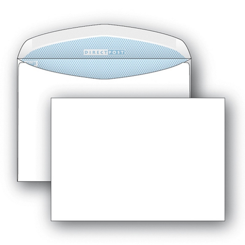 Конверт DirectPost С5 90 г/кв.м белый декстрин с внутренней запечаткой (1000 штук в упаковке)