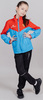 Детская беговая куртка Nordski Jr. Sport Red-Blue 2020