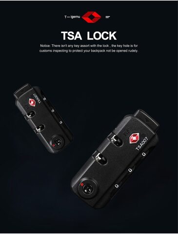 Картинка рюкзак для ноутбука Tigernu T-B3105 черно-оранжевый - 7