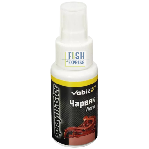 Аттрактант Vabik SPRAYMASTER Червь 50г (продажа от 3 шт)