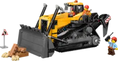 Конструктор LEGO City 60466 Желтый бульдозер